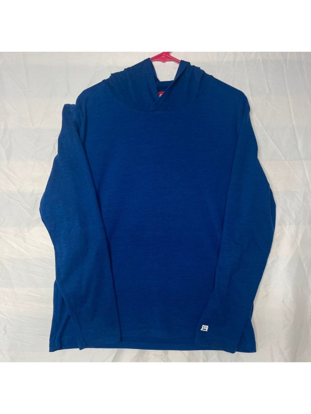 Avalanche Blue Performance Hoodie Long Sleeve Shirt Men’s Large